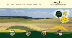 Desktop Screenshot of lommatzscher-pflege.de